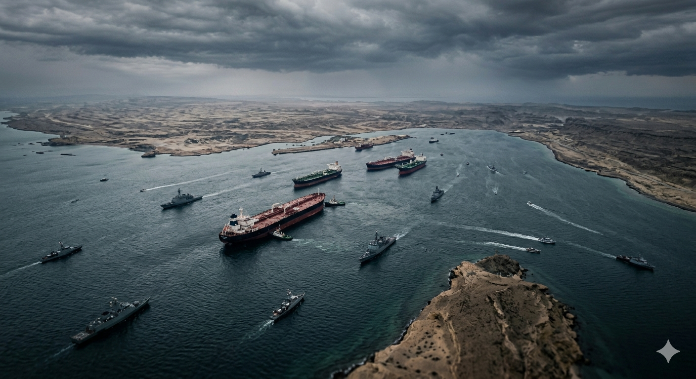 Strait of Hormuz oil tankers blocked Iran USA 2026