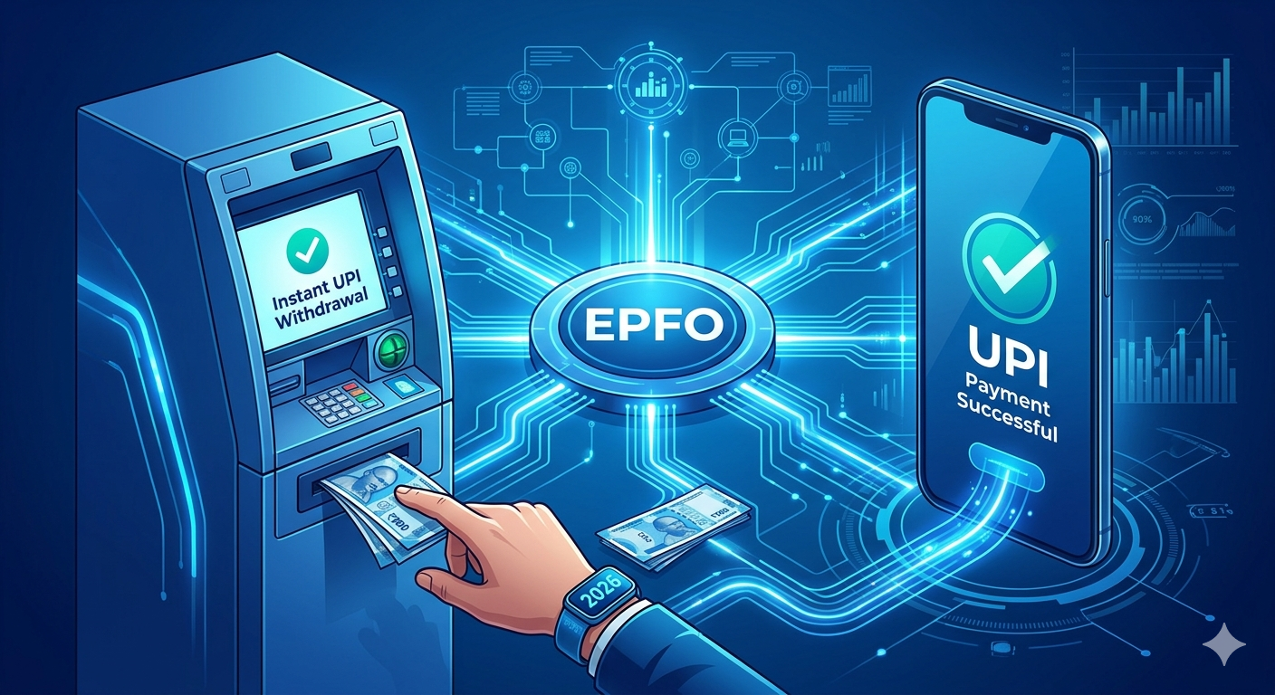 EPFO 2026 instant withdrawal UPI ATM India