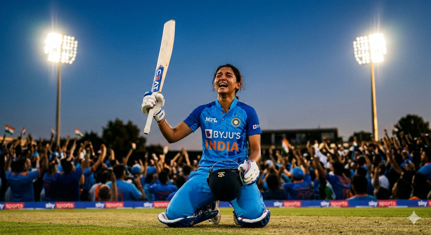 Jemimah Rodrigues India Women cricket 2026 celebration