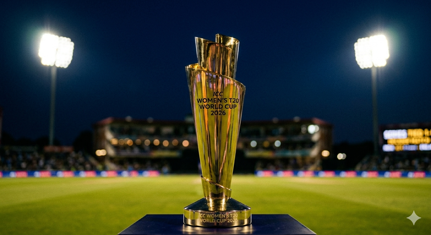 ICC Women's T20 World Cup 2026 England trophy