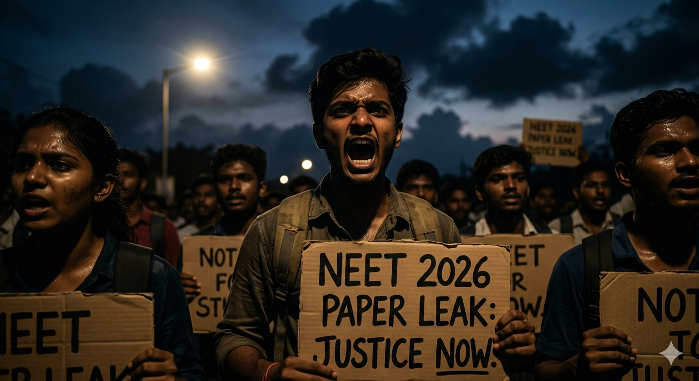Dharmendra Pradhan NEET 2026 resignation demand students protest