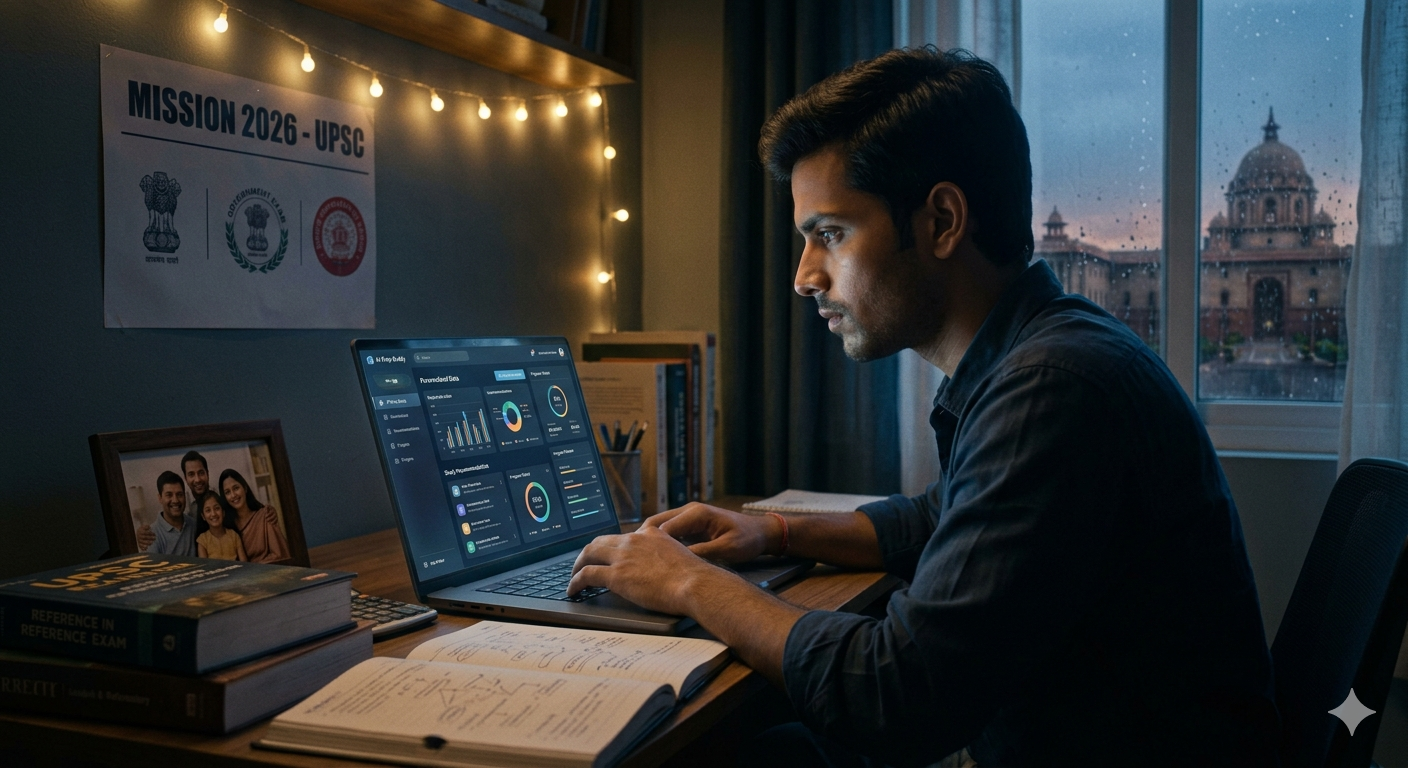 Government exam AI tools 2026 UPSC SSC Railway Banking India