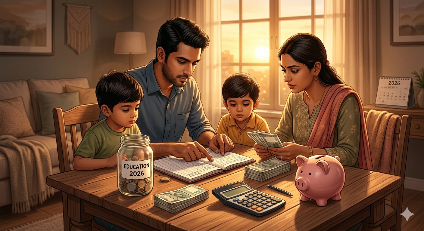Indian family budget planning savings financial planning 2026