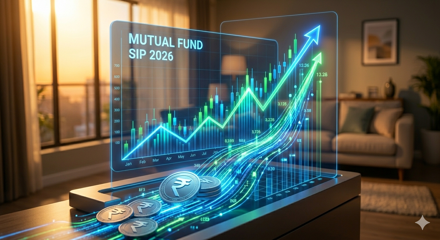 Indian mutual fund SIP investment growth stock market 2026