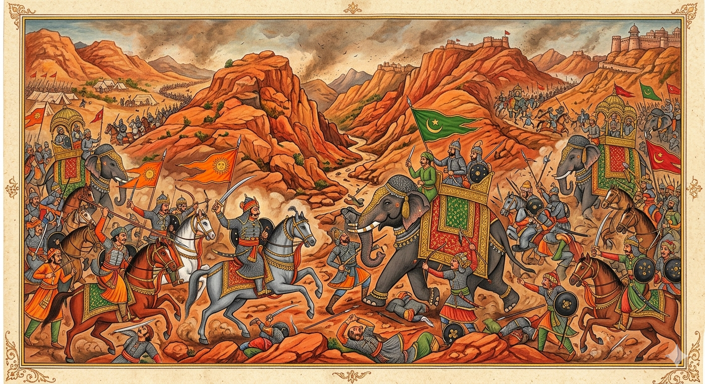 Battle of Haldighati Maharana Pratap
