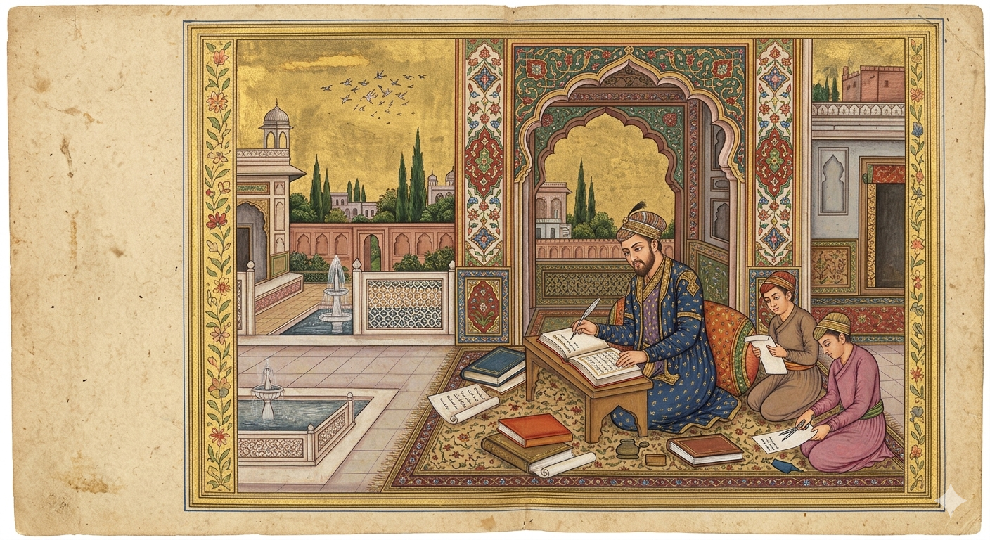 Abul Fazl Ain-i-Akbari manuscript