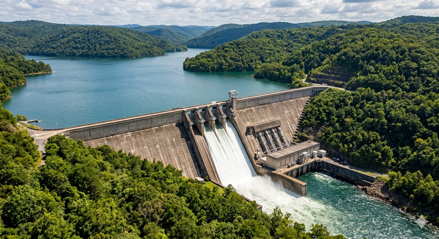 Dam and reservoir