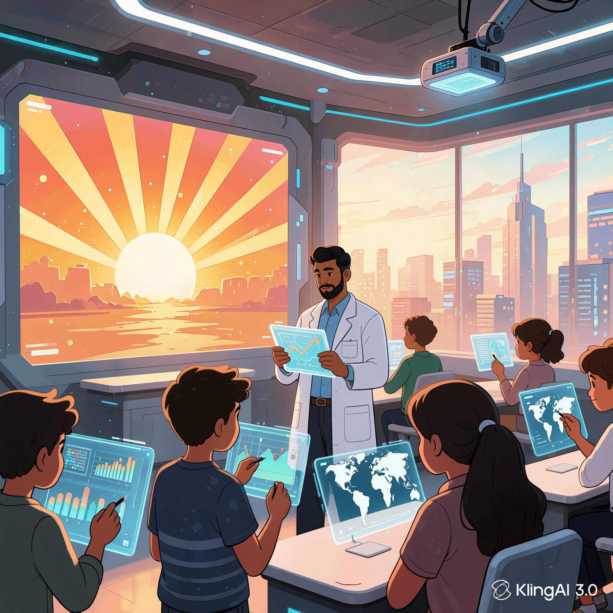 Future Indian classroom AI powered technology 2026 inspiring