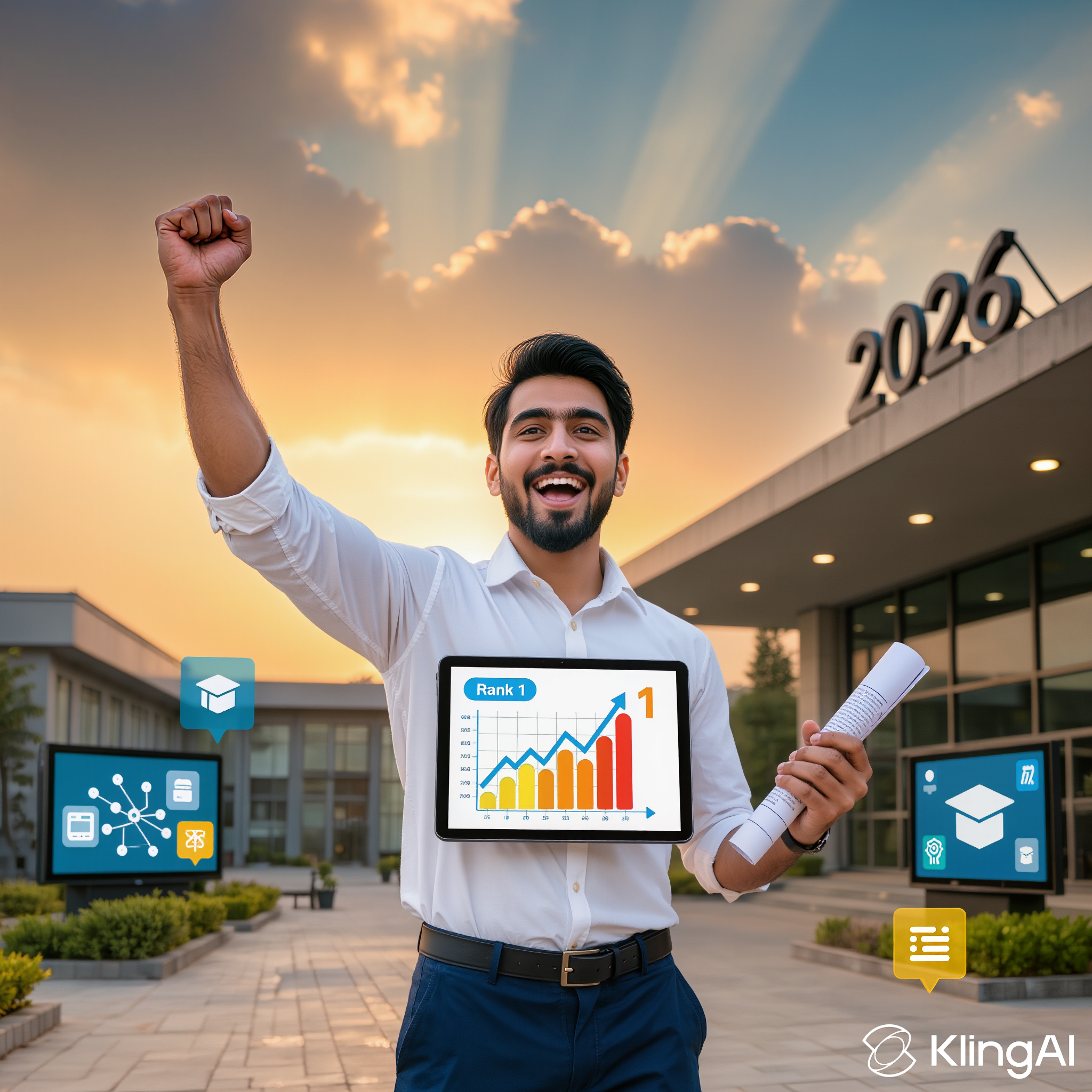 Indian student success AI tools topper exam 2026 inspiring