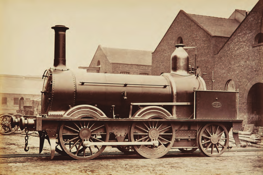 Steam locomotive of Madras Railway 1860