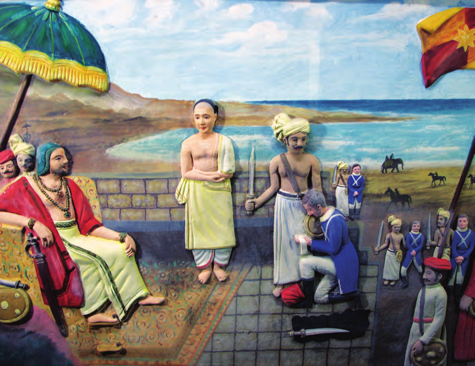 Dutch surrender at Battle of Colachel Padmanabhapuram Palace