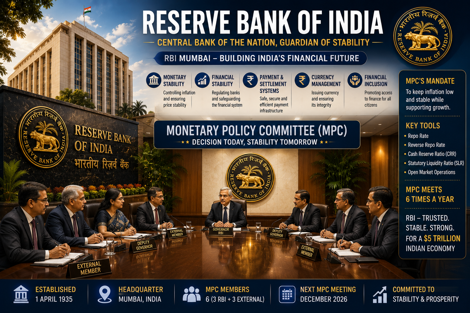 RBI Reserve Bank India repo rate cut 2025 2026 history
