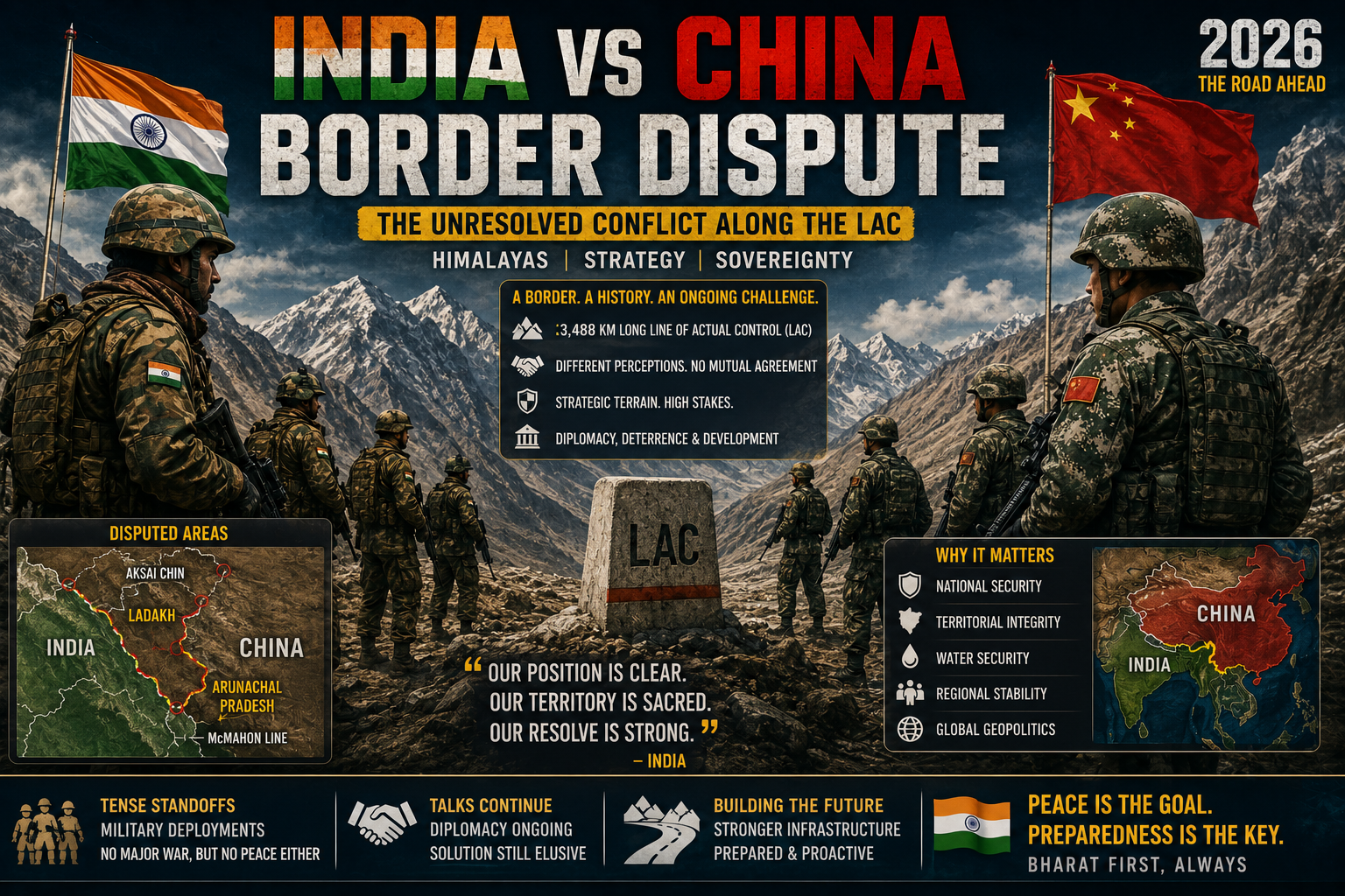 India China border dispute LAC complete guide 2026