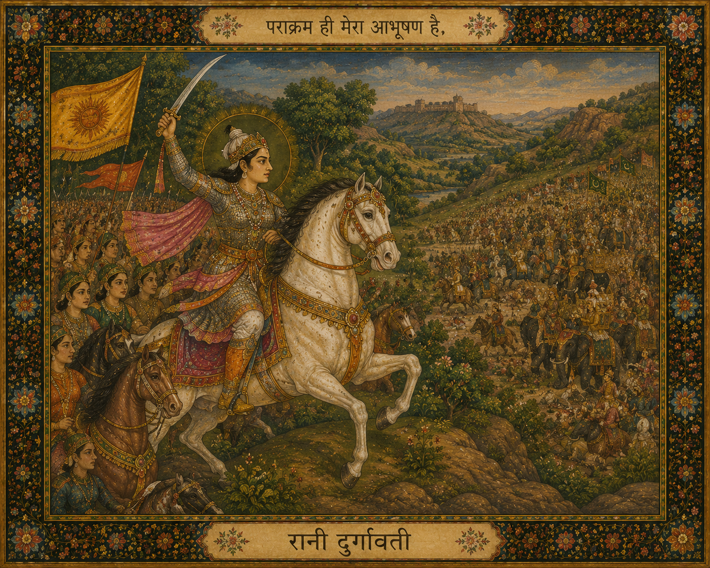 Rani Durgavati Gond queen warrior