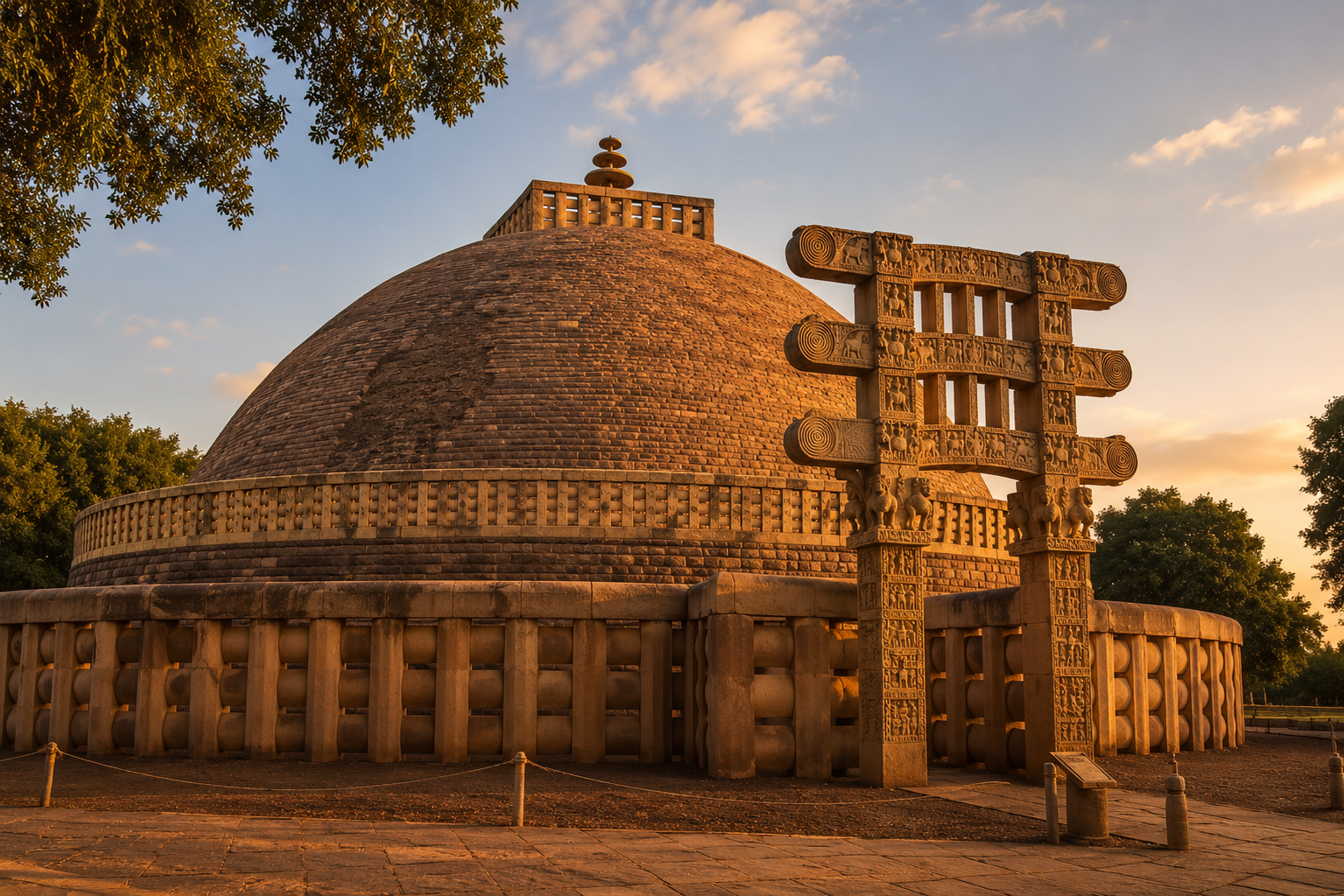 Great Stupa at Sanchi